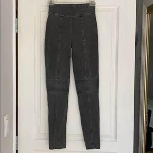 F21 Olive Green Moto Leggings